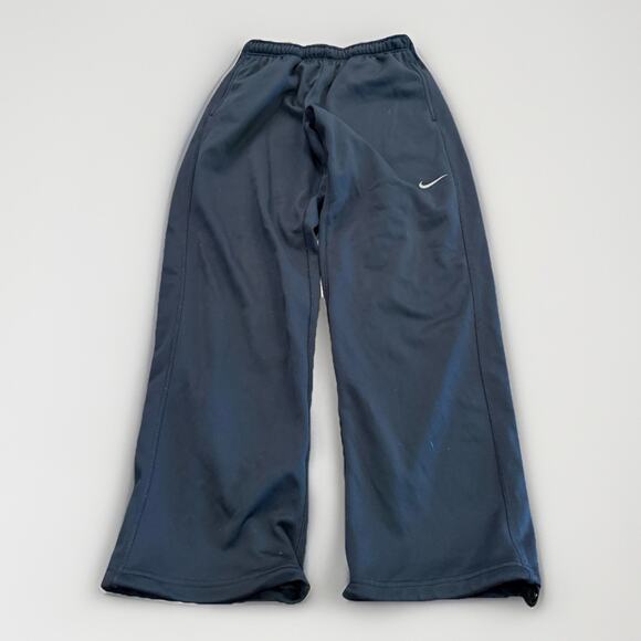 Nike THERMA-FIT Mens Navy KO Knockout Drawstring Sweatpants Size M 379431-475 - Picture 1 of 9